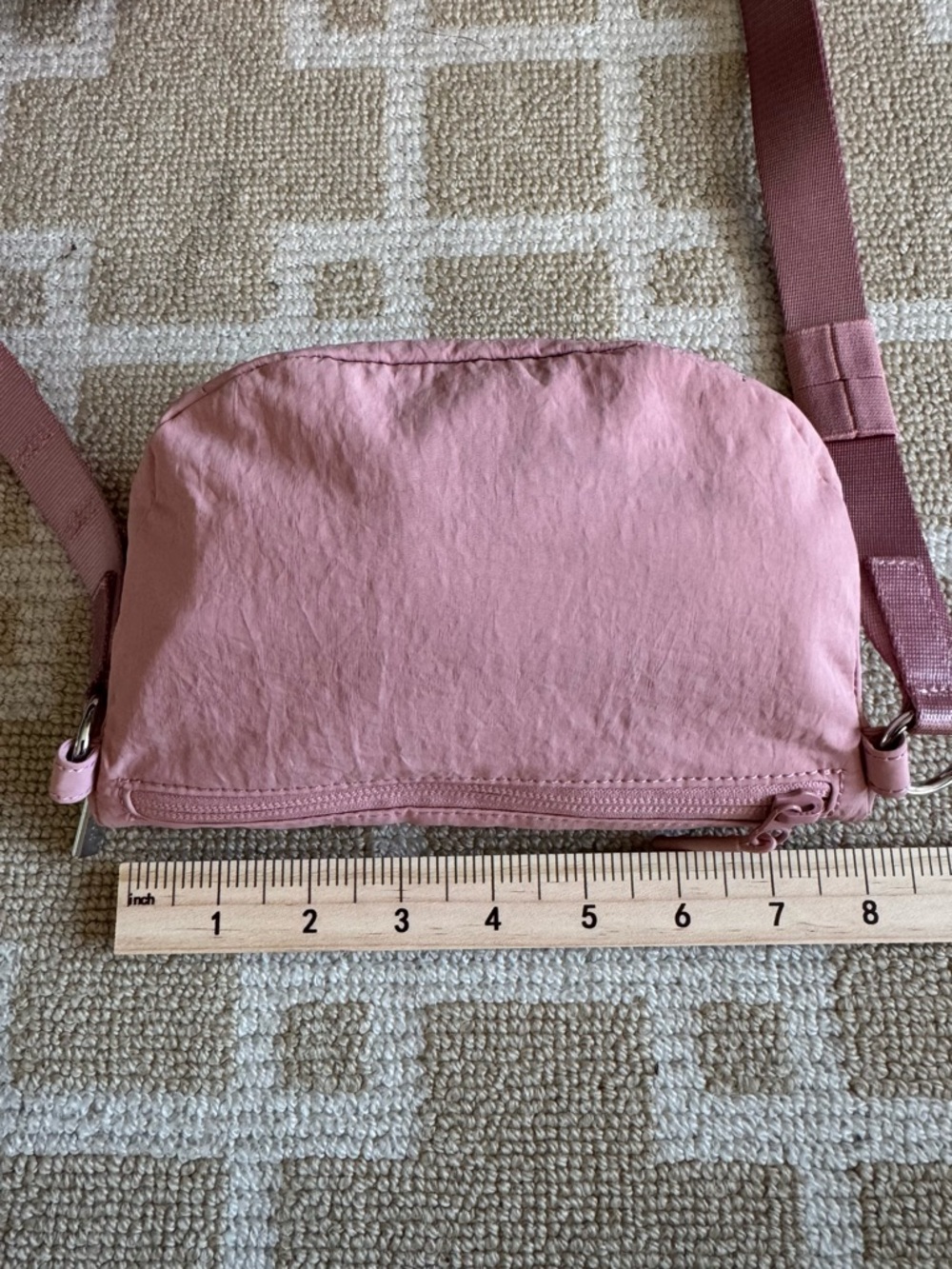 Lululemon All Night Festival Bag 5L Nylon Crossbody Travel Athleisure Pink O/S - Picture 16 of 17